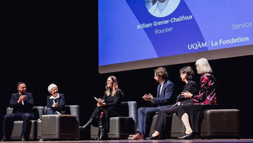 Grande cérémonie des bourses 2025 de la Fondation de l’UQAM