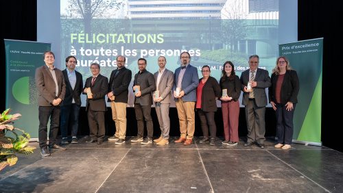 Prix d’excellence 2026 en sciences