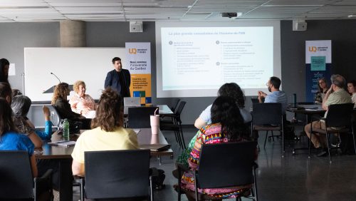 Rencontre sur le projet de programme de médecine de l’UQ